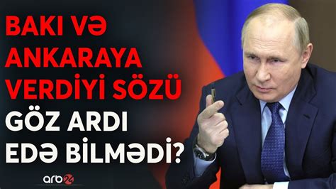 İstanbulda Xankəndi üçün 2 ə 1 görüş Putin ABŞ nin tutarlı təklifini