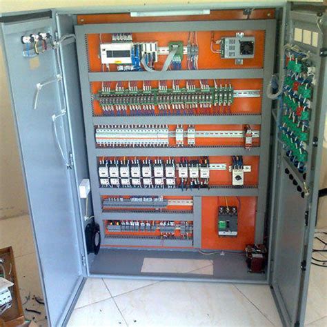 Single Phase Plc Control Panel Use For Electronic And Electrical