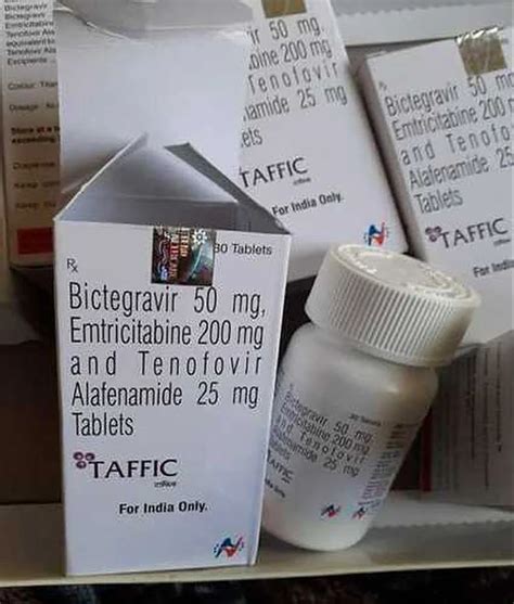 Taffic Tablets Emtricitabine Mg Tenofovir Disoproxil Fumarate