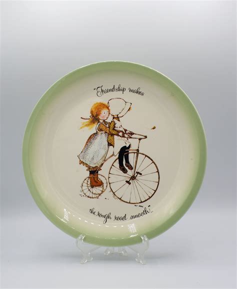 Holly Hobbie Collectors Edition Plate Etsy