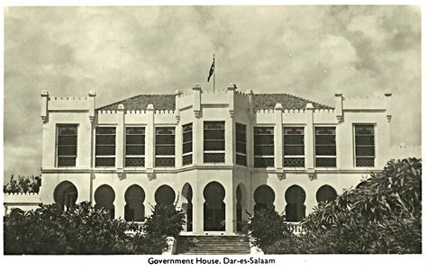 Government House Dar Es Salaam Tanganyika German East Africa East