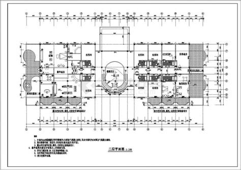 某地二层框架结构快捷酒店建筑设计方案图纸快捷主题酒店土木在线