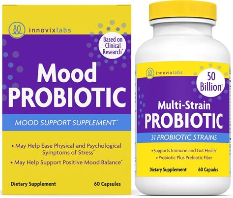 Amazon InnovixLabs Mood Multi Probiotic Bundle Mood 60 Capsules