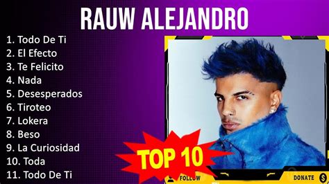 R A U W A L E J A N D R O Mix 10 Maiores Sucessos Grandes Exitos