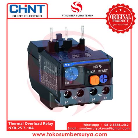 Thermal Overload Relay Nxr Nxr A Chint Lazada Indonesia