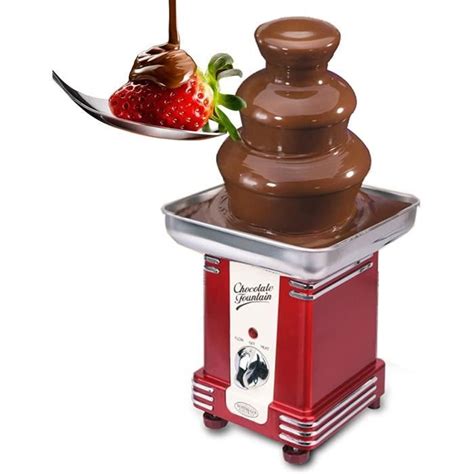 Machine Cascade De Chocolat Niveaux Acier Inoxydable Machine