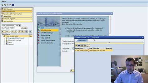 Webdynpro Abap Wizards Sap Tutorial Part Youtube