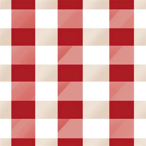 Premium Ai Image A Checkered Pattern Of Red And White Checkered Fabric