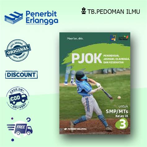 Pjok Kelas 3 Smp Merdeka Erlangga Lazada Indonesia