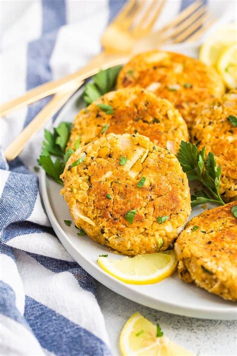 Vegan Crab Cakes Eating Bird Food