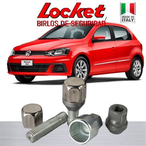 Birlos Seguridad Locket Vw Gol Con Envio Meses Sin Intereses