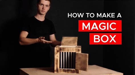 How to Make a Magic Box | Magic box, Magic, Magic revealed