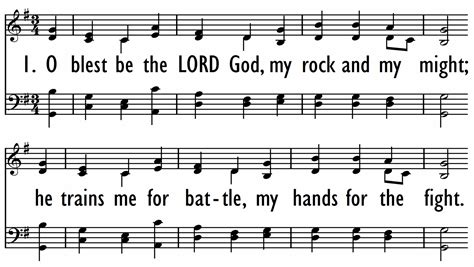 O Blest Be The Lord God — Digital Songs And Hymns