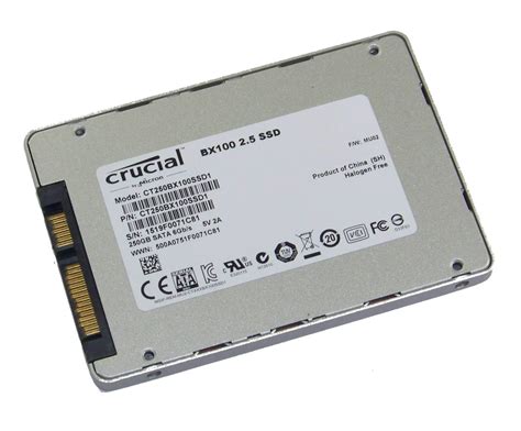 Crucial CT250BX100SSD1 250GB BX100 SATA3 SSD Sold – TECIN HOLDING