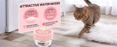 Pet Water Fountain Battery Operated Cat Water Fountain