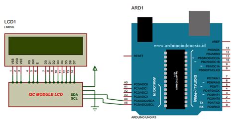 Cara Menampilkan Text Pada Lcd 16x2 I2c Arduino Uno Belajar Arduino Images