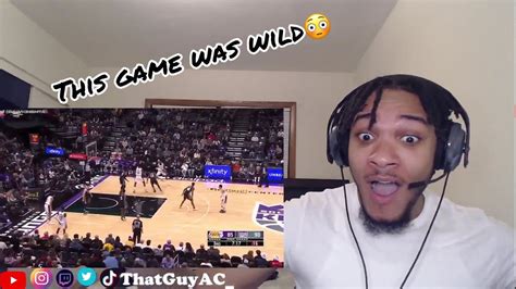 ThatGuyAC Reacts To Los Angeles Lakers Vs Sacramento Kings Full Game