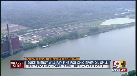 Duke Energy Beckjord Makes Plea Deal In Ohio River Diesel Fuel Spill Of