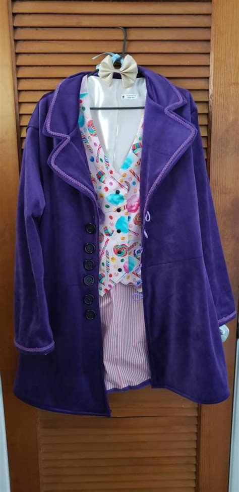 Men's Willy Wonka Costume Set willy Wonka and the Chocolate Factory 1971 - Etsy