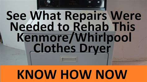 Kenmore Dryer Repair