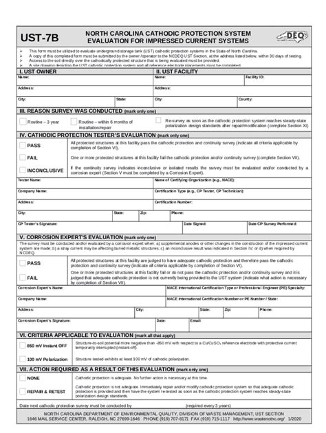 Guidelines For Evaluation Of Ust Cathodic Protection Systems Doc