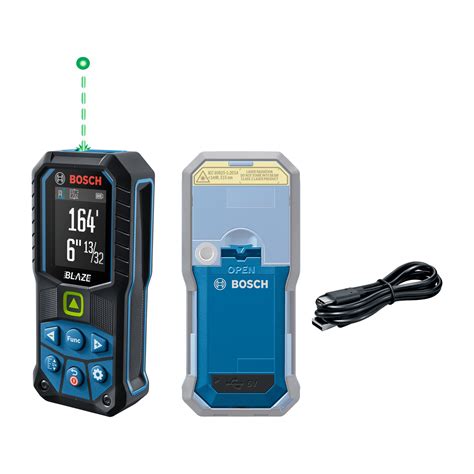 Shop Bosch BLAZE Red Beam 165 Ft Laser Distance Measurer With 3 7V