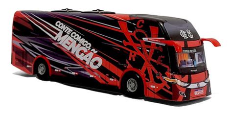 Miniatura Nibus Time Clube De Regatas Do Flamengo Cm