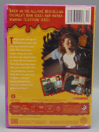 R L Stine Goosebumps The Ghost Next Door Dvd 2005 Kc S Attic