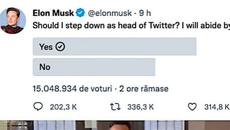 Elon Musk Losing Twitter Ceo Seat If We Are To Trust His Crazy Poll