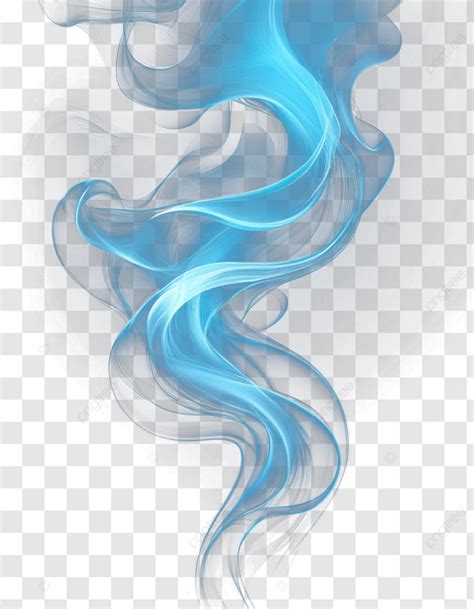 Blue Smoke Effect Smoke Fragments Fog Smoke Fog PNG Transparent