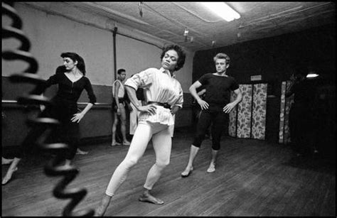 James Dean And Eartha Kitt At Dance Classes Given By Katherine Dunham Photo By Dennis Stock New