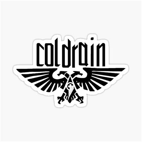 "COLDRAIN BAND" Sticker for Sale by faeratasd | Redbubble