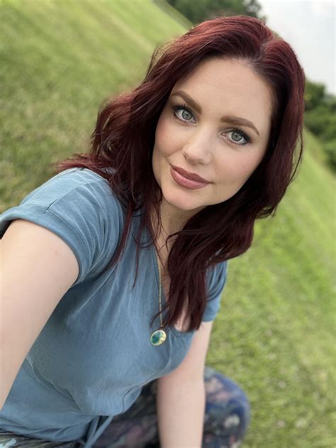 Getting Some Fresh Air And Wearing My Favorite Color 💙💚🍀 Rredheadbeauties