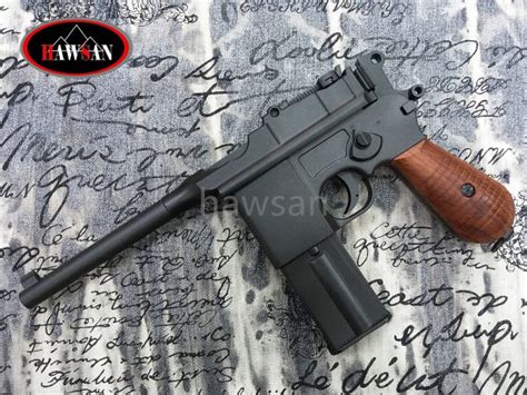 KWC M712 盒子炮 毛瑟槍軍團軍閥大帥二戰 全金屬6mm CO2 槍 單連發 甲武玩具店