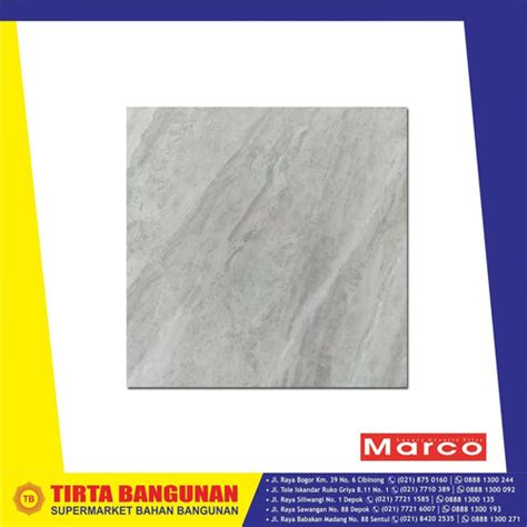 Jual Marco Granite 60x60 Cm 6203 Perlato Grey Glazed Polish 144m2 Kw1