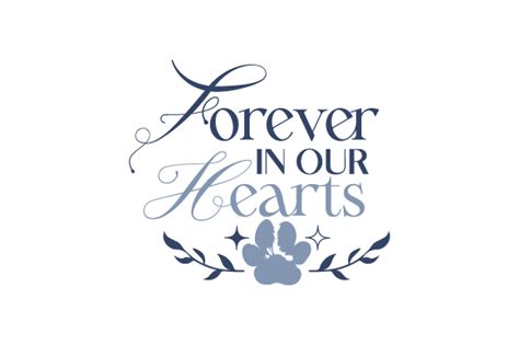 Forever in Our Hearts SVG Cut file by Creative Fabrica Crafts ...