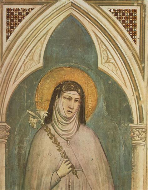 St Clare Of Assisi Italy On This Day