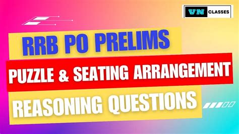 Seating Arrangement Reasoning Tricks Puzzle Questions Part 7