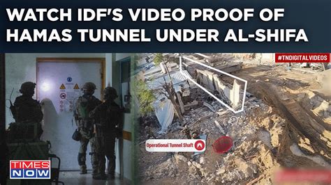 Israel Forces Uncover 55 Metre Fortified Tunnel Found Under Gaza S Al Shifa Hospital Reveals