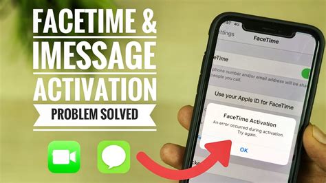 Facetime And Imessage Activation Unsuccessful Solved Waiting For