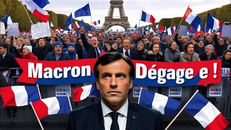 Manifestation Historique Pour La Destitution De Macron YouTube