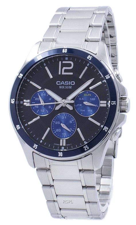 Casio Enticer Analog Quartz Mtp D Av Mtp D Av Men S Watch