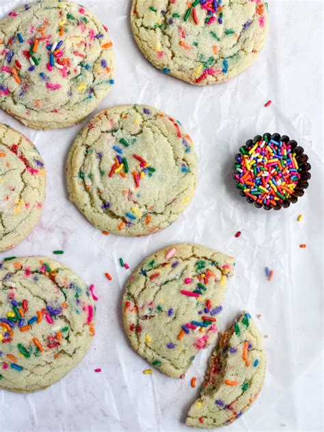 Sprinkle Sugar Cookies The Salted Sweets