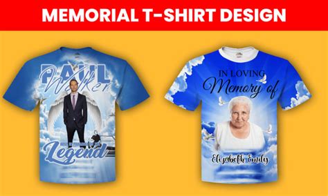 Create Custom Memorial Funeral Loving And Rip T Shirt Design By Onedesign763 Fiverr