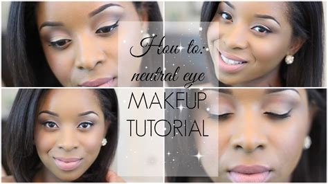 Neutral Eye Makeup Tutorial Youtube