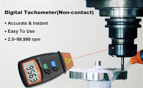 Amazon Mengshen Digital Tachometer Non Contact Laser Photo Tach 2