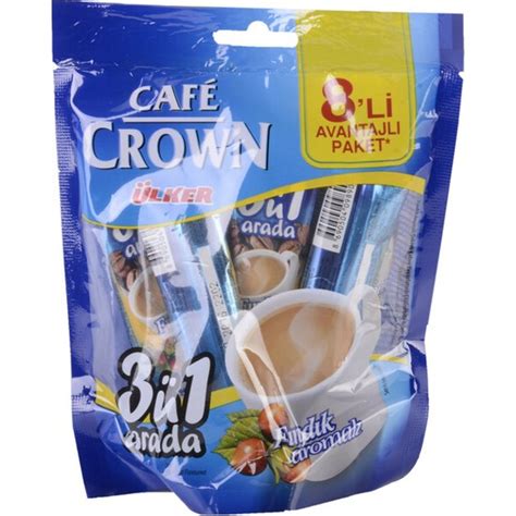 Ülker Cafe Crown 3 ü 1 Arada Fındıklı 8 li Fiyatı