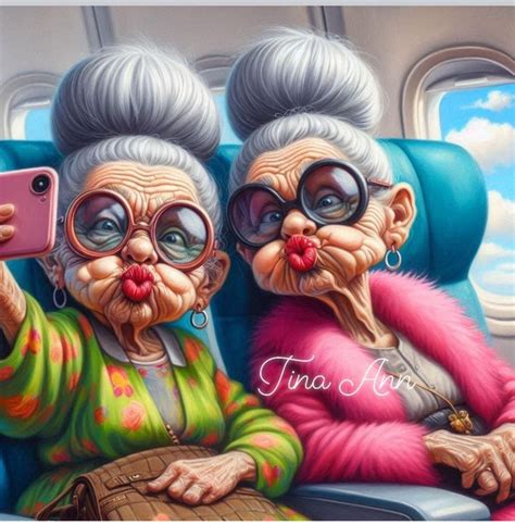 Pin On Sculpting Inspiration In Funny Art Cartoon Grandma Good