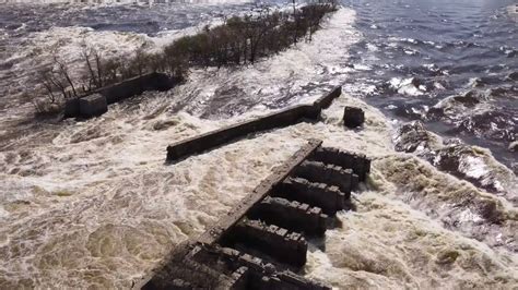 Conroy Islands At The Desch Nes Rapids And Aylmer Hydro Ruins Youtube