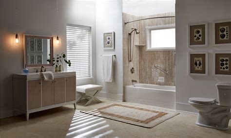 Belleville KOHLER® LuxStone® Showers | Alenco